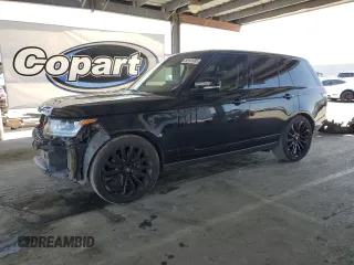 2017 Land Rover Range Rover HSE z VIN SALGS2FV8HA378931, wystawiony jako Copart lot #54141495 z przebiegiem 77 839 mil mil oraz Szkoda całkowita • Salvage title. Historia ofert i sprzedaży dostępna na DreamBid. Obrazek 1.