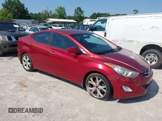 2013 Hyundai Elantra GLS z VIN 5NPDH4AE2DH264759, wystawiony jako IAAI lot #42259613 z przebiegiem 162 881 mil mil oraz . Historia ofert i sprzedaży dostępna na DreamBid. Obrazek 1.