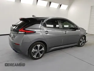 2021 Nissan LEAF SV with VIN 1N4AZ1CV8MC551908, listed as a Copart auction lot 55106875 with 22,880 mi miles and Clean title. Bid and sale history available at DreamBid. Image 3.