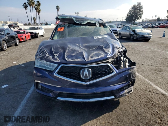 2018 Acura MDX w/Advance/Entertainment Pkg with VIN 5J8YD4H97JL000662, listed as a Copart auction lot 89219945 with 0 mi miles and Salvage Title. Bid and sale history available at carsss.com. Image 5.