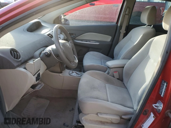 2009 Toyota Yaris with VIN JTDBT903191331708, listed as a Copart auction lot 49345275 with 0 mi miles and Salvage Title. Bid and sale history available at carsss.com. Image 7.