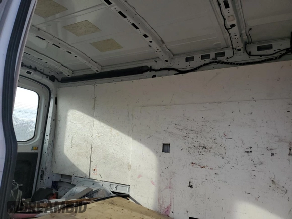 2023 Ford Transit Cargo with VIN 1FTBR2C8XPKA42105, listed as a Copart auction lot 80028384 with 136,464 mi miles and Salvage title. Bid and sale history available at DreamBid. Image 11.