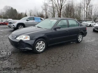 1999 Honda Civic EX with VIN 2HGEJ8644XH541829, listed as a Copart auction lot 45734025 with 129,960 mi miles and Salvage Title. Bid and sale history available at carsss.com. Image 1.