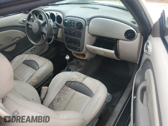 2005 Chrysler PT Cruiser GT with VIN 3C3AY75S25T337168, listed as a Copart auction lot 74942944 with 0 mi miles and Salvage Title. Bid and sale history available at carsss.com. Image 8.