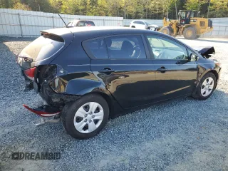2017 Kia Forte5 LX with VIN KNAFK5A82H5705884, listed as a Copart auction lot 52519195 with 0 mi miles and Salvage Title. Bid and sale history available at carsss.com. Image 3.