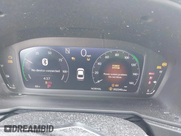 2025 Honda Accord Sport with VIN 1HGCY2F56SA034110, listed as a IAAI auction lot 42310159 with 2,340 mi miles and . Bid and sale history available at DreamBid. Image 7.