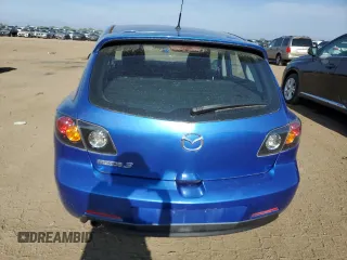2006 Mazda 3 S Grand Touring with VIN JM1BK343861434940, listed as a Copart auction lot 63624024 with 56,737 mi miles and Salvage Title. Bid and sale history available at DreamBid. Image 6.