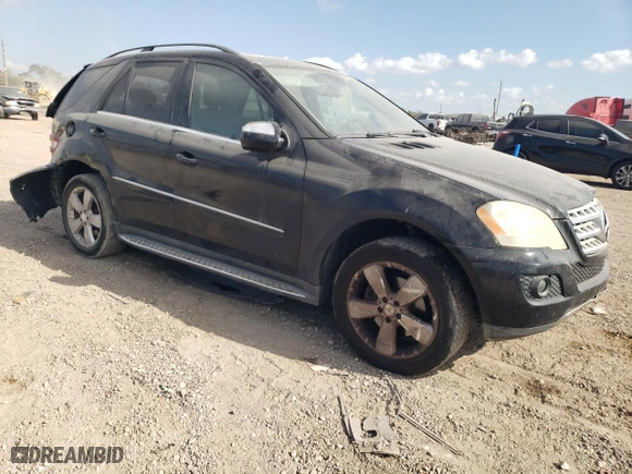 2010 Mercedes-Benz M-Class ML 350 with VIN 4JGBB8GB1AA623126, listed as a Copart auction lot 77830174 with 271,634 mi miles and Salvage Title. Bid and sale history available at carsss.com. Image 4.