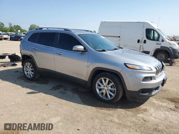 2014 Jeep Cherokee Limited с VIN 1C4PJLDB3EW208256, выставлен на аукционе Copart как лот 59627775 с пробегом 102 342 миль миль и Списание • Salvage title. История ставок и продаж доступна на DreamBid. Изображение 4.