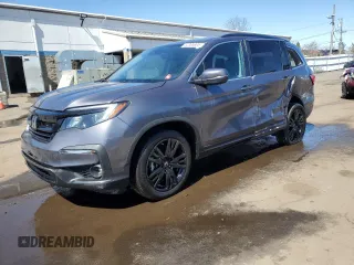 2021 Honda Pilot Special Edition with VIN 5FNYF6H25MB013439, listed as a Copart auction lot 52089895 with 35,582 mi miles and Salvage Title. Bid and sale history available at carsss.com. Image 1.