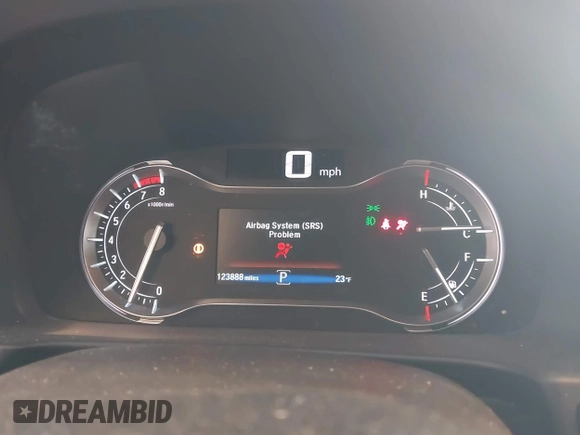 2017 Honda Pilot Touring with VIN 5FNYF6H92HB032873, listed as a IAAI auction lot 41608870 with 123,888 mi miles. Bid and sale history available at carsss.com. Image 7.