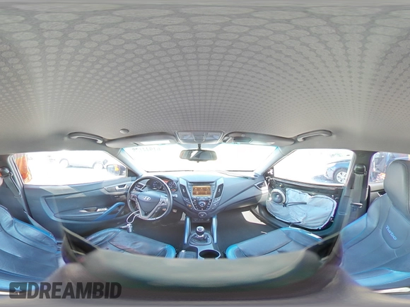 2013 Hyundai Veloster Turbo with VIN KMHTC6AE8DU178833, listed as a Copart auction lot 61944125 with 149,564 mi miles and Salvage title. Bid and sale history available at DreamBid. Image 16.