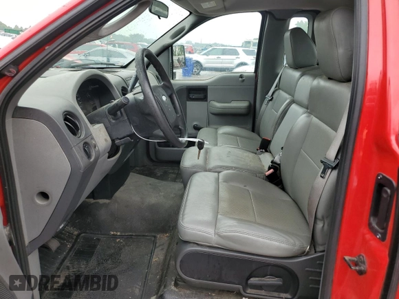 2008 Ford F-150 XL with VIN 1FTRF12238KD97147, listed as a Copart auction lot 59504815 with 71,368 mi miles and Salvage title. Bid and sale history available at DreamBid. Image 7.