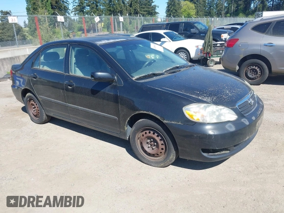 2005 Toyota Corolla CE with VIN 1NXBR32E55Z364676, listed as a IAAI auction lot 42190135 with 142,938 mi miles and . Bid and sale history available at DreamBid. Image 1.