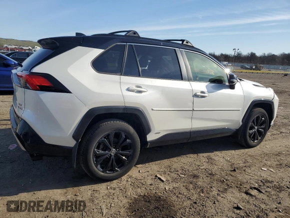 2022 Toyota RAV4 Hybrid XSE with VIN JTME6RFV4ND535814, listed as a Copart auction lot 50662715 with 63,531 mi miles and Non repairable. Bid and sale history available at DreamBid. Image 3.