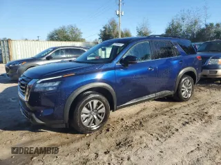 2025 Nissan Pathfinder SV with VIN 5N1DR3BC1SC205274, listed as a Copart auction lot 45652255 with 7,116 mi miles and Clean title. Bid and sale history available at DreamBid. Image 1.