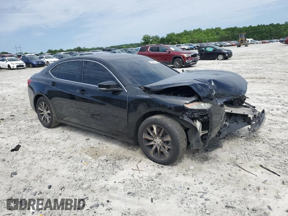 2016 Acura TLX Technology with VIN 19UUB1F55GA004670, listed as a Copart auction lot 58072715 with 140,423 mi miles and Salvage title. Bid and sale history available at DreamBid. Image 4.