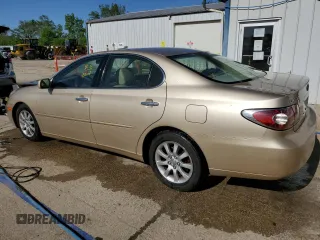 2002 Lexus ES 300 with VIN JTHBF30G020051456, listed as a Copart auction lot 57432435 with 148,207 mi miles and Salvage title. Bid and sale history available at DreamBid. Image 2.