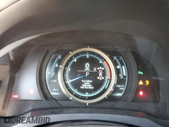 2018 Lexus IS 300 with VIN JTHBA1D23J5083627, listed as a Copart auction lot 59932835 with 72,619 mi miles and Salvage title. Bid and sale history available at DreamBid. Image 9.