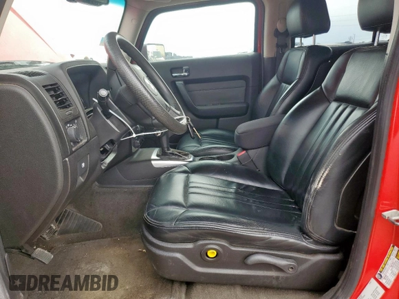 2006 Hummer H3 with VIN 5GTDN136168126654, listed as a Copart auction lot 53430095 with 83,018 mi miles and Salvage Title. Bid and sale history available at carsss.com. Image 9.