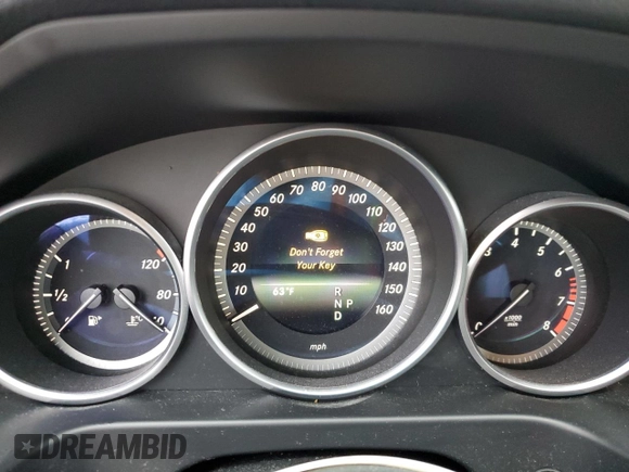 2014 Mercedes-Benz E 350 Luxury with VIN WDDHF8JB1EB014135, listed as a Copart auction lot 56395215 with Not provided miles and Salvage title. Bid and sale history available at DreamBid. Image 9.