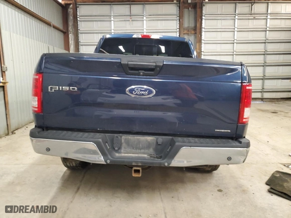 2016 Ford F-150 XLT with VIN 1FTEW1EF9GFA84060, listed as a Copart auction lot 52157755 with 163,177 mi miles and Salvage Title. Bid and sale history available at carsss.com. Image 6.