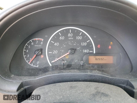 2014 Nissan Versa S with VIN 3N1CN7AP9EL862844, listed as a Copart auction lot 77493074 with 82,692 mi miles and Salvage Title. Bid and sale history available at carsss.com. Image 9.
