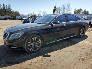 2015 Mercedes-Benz S-Class S 550 with VIN WDDUG8FB8FA120822, listed as a Copart auction lot 53850365 with 113,301 mi miles and Clean Title. Bid and sale history available at carsss.com. Image 1.