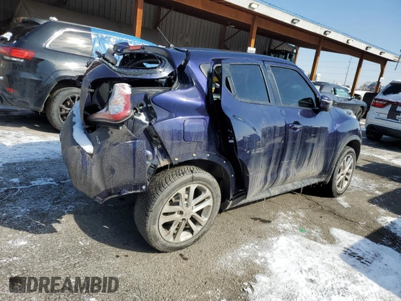 2015 Nissan Juke S with VIN JN8AF5MV8FT566182, listed as a Copart auction lot 46069475 with 78,028 mi miles and Non Repairable. Bid and sale history available at carsss.com. Image 3.