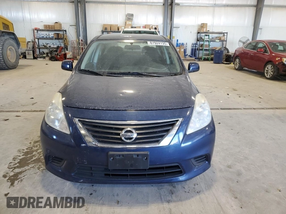 2013 Nissan Versa S with VIN 3N1CN7AP7DL881505, listed as a Copart auction lot 87924135 with 128,456 mi miles and Salvage title. Bid and sale history available at DreamBid. Image 5.