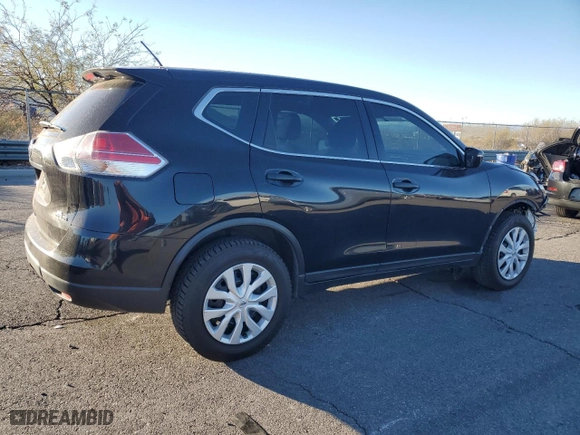 2016 Nissan Rogue SV with VIN KNMAT2MTXGP683578, listed as a Copart auction lot 76148104 with 120,928 mi miles and Salvage Title. Bid and sale history available at carsss.com. Image 3.