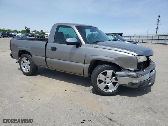 2007 Chevrolet Silverado 1500 Classic Work Truck with VIN 3GCEC14X87G195605, listed as a Copart auction lot 52189145 with 213,490 mi miles and Salvage Title. Bid and sale history available at carsss.com. Image 4.