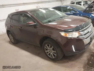 2012 Ford Edge SEL with VIN 2FMDK4JC1CBA22924, listed as a IAAI auction lot 41826154 with 191,027 mi miles. Bid and sale history available at carsss.com. Image 1.
