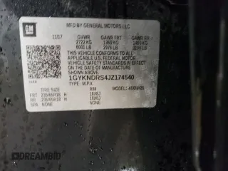2018 Cadillac XT5 Luxury AWD с VIN 1GYKNDRS4JZ174540, выставлен на аукционе Copart как лот 88206695 с пробегом 69 983 миль миль и Списание • Salvage title. История ставок и продаж доступна на DreamBid. Изображение 12.