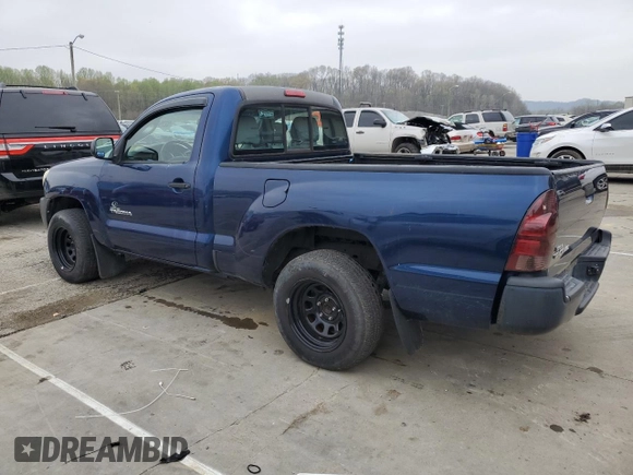 2007 Toyota Tacoma with VIN 5TENX22N87Z461625, listed as a Copart auction lot 52764765 with 170,918 mi miles and Salvage title. Bid and sale history available at DreamBid. Image 2.