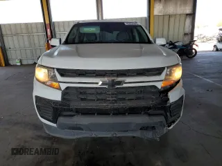 2021 Chevrolet Colorado 2WD Work Truck with VIN 1GCGSBEN7M1251123, listed as a Copart auction lot 45658325 with 116,430 mi miles and Salvage title. Bid and sale history available at DreamBid. Image 5.