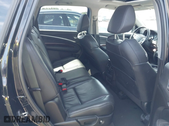 2016 Acura MDX w/Tech with VIN 5FRYD4H4XGB044488, listed as a IAAI auction lot 41963890 with 168,386 mi miles. Bid and sale history available at carsss.com. Image 8.