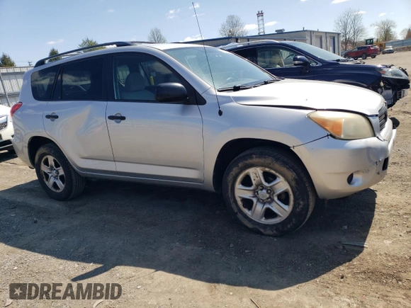 2008 Toyota RAV4 with VIN JTMBD33V886062129, listed as a Copart auction lot 52548875 with 147,680 mi miles and Salvage Title. Bid and sale history available at carsss.com. Image 4.