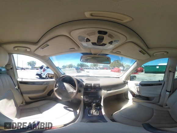 2005 Mercedes-Benz C 240 with VIN WDBRF61J65A656719, listed as a IAAI auction lot 41818972 with 64,957 mi miles and . Bid and sale history available at DreamBid. Image 19.