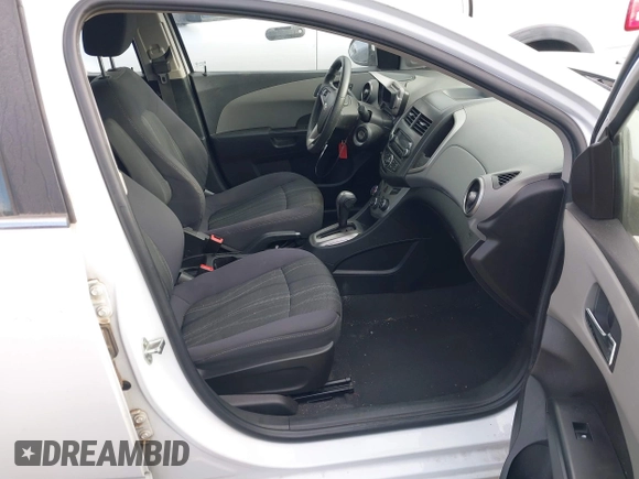 2014 Chevrolet Sonic LT with VIN 1G1JC6SGXE4227987, listed as a IAAI auction lot 41664049 with 1 mi miles. Bid and sale history available at carsss.com. Image 5.