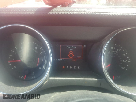 2016 Ford Mustang EcoBoost Premium with VIN 1FATP8UH1G5292803, listed as a Copart auction lot 62628745 with 58,664 mi miles and Salvage title. Bid and sale history available at DreamBid. Image 9.