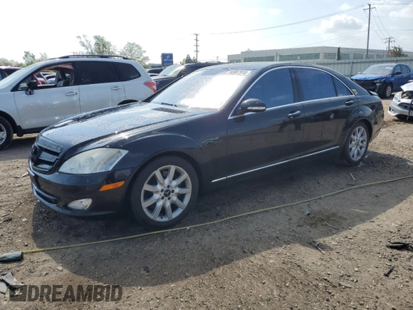 2008 Mercedes-Benz S 550 z VIN WDDNG86X68A175837, wystawiony jako Copart lot #56987915 z przebiegiem 149 855 mil mil oraz Szkoda całkowita • Salvage title. Historia ofert i sprzedaży dostępna na DreamBid. Obrazek 1.