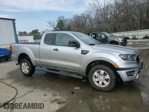 2020 Ford Ranger XL with VIN 1FTER1EHXLLA82497, listed as a Copart auction lot 44917445 with 53,391 mi miles and Salvage Title. Bid and sale history available at DreamBid. Image 13.