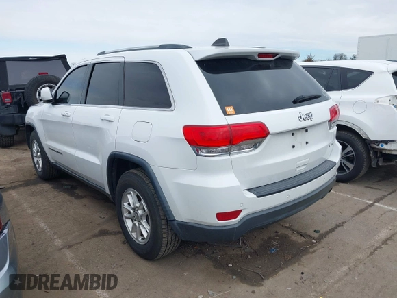 2018 Jeep Grand Cherokee Laredo E with VIN 1C4RJEAG2JC402812, listed as a IAAI auction lot 41439871 with 114,535 mi miles. Bid and sale history available at carsss.com. Image 3.