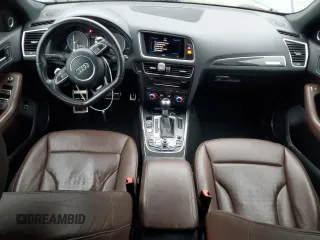2015 Audi SQ5 Prestige with VIN WA1VGAFP7FA052184, listed as a Copart auction lot 41655245 with 76,068 mi miles and Salvage Title. Bid and sale history available at carsss.com. Image 8.