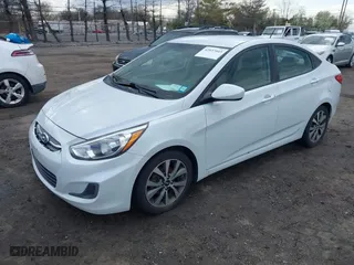2017 Hyundai Accent SE with VIN KMHCT4AEXHU361631, listed as a IAAI auction lot 42037045 with 136,847 mi miles. Bid and sale history available at carsss.com. Image 2.