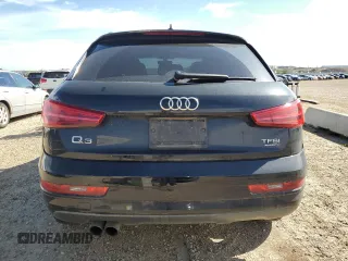 2018 Audi Q3 Premium with VIN WA1ECCFS0JR017413, listed as a Copart auction lot 62832335 with 112,795 mi miles and Salvage title. Bid and sale history available at DreamBid. Image 6.