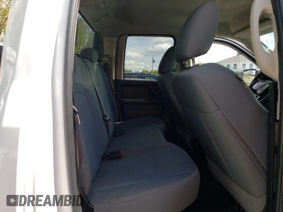 2019 Ram 1500 Tradesman z VIN 1C6RR7FG9KS669229, wystawiony jako Copart lot #54341945 z przebiegiem 86 667 mil mil oraz Nie do naprawy • Non repairable. Historia ofert i sprzedaży dostępna na DreamBid. Obrazek 10.