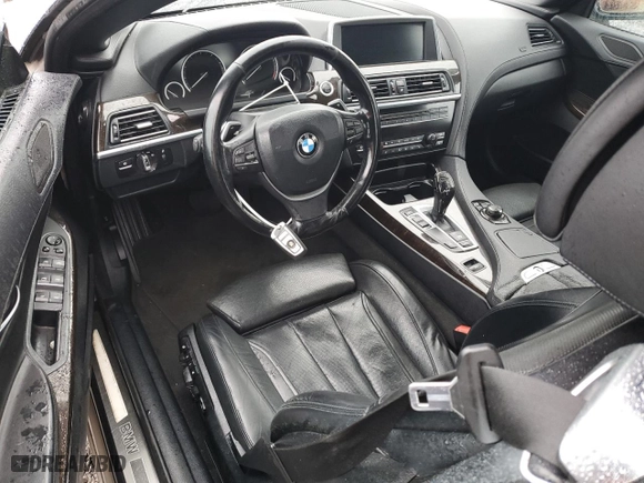 2012 BMW 6 Series 650i with VIN WBALZ3C52CC397545, listed as a Copart auction lot 51850415 with 147,352 mi miles and Clean Title. Bid and sale history available at carsss.com. Image 8.