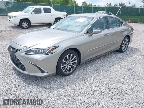 2019 Lexus ES 350 with VIN 58ABZ1B13KU015358, listed as a IAAI auction lot 42142214 with 84,766 mi miles and . Bid and sale history available at DreamBid. Image 2.